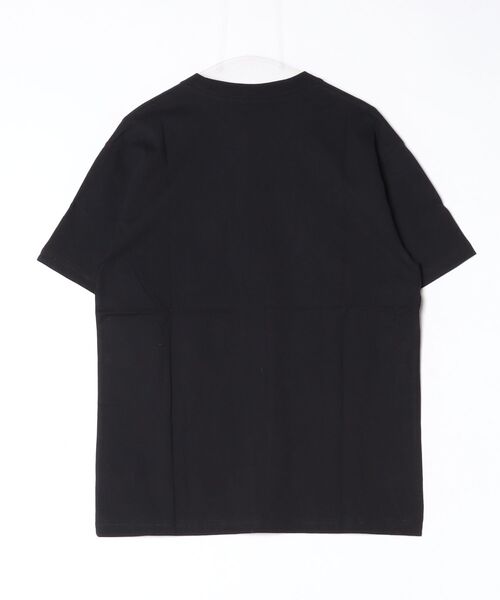 HUF（ハフ）の「HUF MEGABLAST S/S POCKET TEE ハフ 胸ポケット メガブラスト ロゴ刺繍 Tシャツ（Tシャツ/カットソー・メンズ・ブラック・SMALL/MEDIUM/LARGE/X-LARGE）」の2枚目の写真