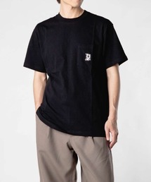 HUF(�n�t)��HUF MEGABLAST S/S POCKET TEE �n�t ���|�P�b�g ���K�u���X�g ���S�h�J T�V���c(T�V���c/�J�b�g�\�[)