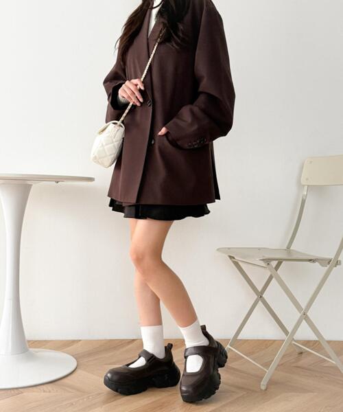 WEGO(ウィゴー)の「WEGO/キルティングフラップチェーンショルダー(ショルダーバッグ・レディース・ホワイト/ブラック・FREE)」の9枚目の写真