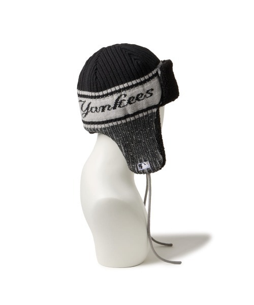 NEW ERA(ニューエラ)の「NEW ERA KNIT TRAPPER / ニューエラ(ハット・レディース・ブラック/インディゴブルー/ライトベージュ・FREE)」の12枚目の写真