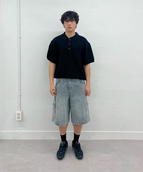 Millo Archive(ミロ アーカイブ)の「ダブルフェードハーフデニムパンツ【インディゴブルー】(その他パンツ・メンズ・その他・MEDIUM/X-LARGE/LARGE)」の8枚目の写真