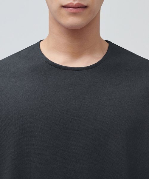 MUSINSA STANDARD（ムシンサスタンダード）の「ポンテリラックスフィットクルーネックTシャツ[ダークグレー]（Tシャツ/カットソー・メンズ・その他・X-LARGE/XX-LARGE/SMALL/MEDIUM/LARGE）」の3枚目の写真