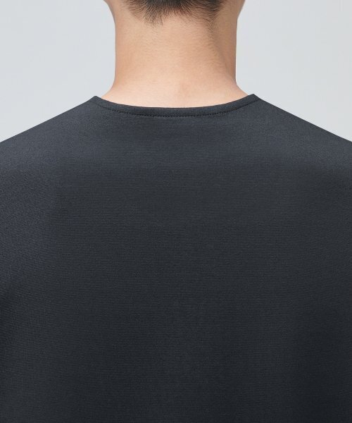MUSINSA STANDARD（ムシンサスタンダード）の「ポンテリラックスフィットクルーネックTシャツ[ダークグレー]（Tシャツ/カットソー・メンズ・その他・X-LARGE/XX-LARGE/SMALL/MEDIUM/LARGE）」の4枚目の写真