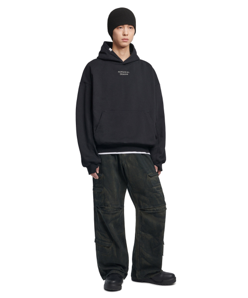 NOMANUAL（NOMANUAL）の「ROBOTIC HAND NM HOODIE - BLACK（パーカー・レディース・その他・X-LARGE/SMALL/MEDIUM/LARGE）」の3枚目の写真