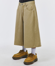 SCALLYWAG（スカリーワグ）の「コットンカチオン刺繍バミューダパンツ[ベージュ]（その他パンツ）」