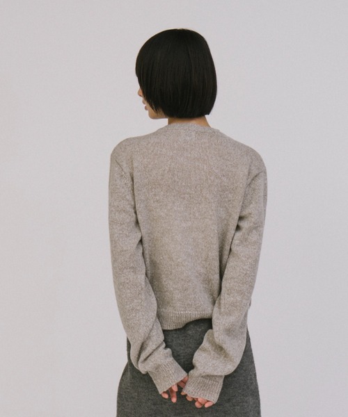 duei(デュイ)の「フロントタックカーディガン(カーディガン/ボレロ・レディース・チャコールグレー/グレイッシュベージュ・FREE)」の17枚目の写真