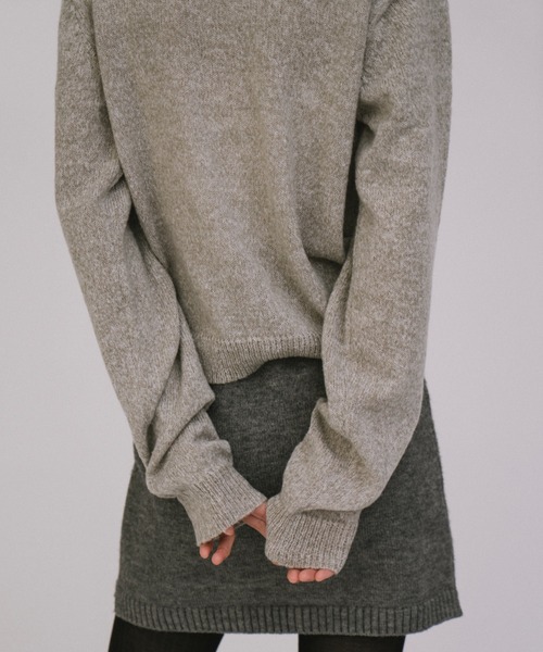 duei(デュイ)の「フロントタックカーディガン(カーディガン/ボレロ・レディース・チャコールグレー/グレイッシュベージュ・FREE)」の18枚目の写真