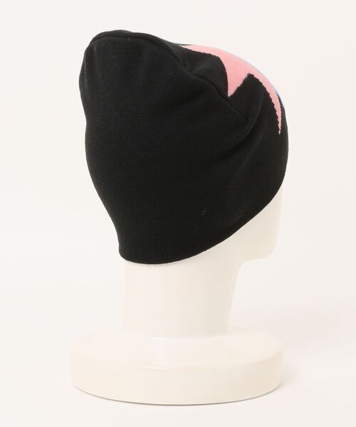 Port（ポート）の「【 IMARI / イマリ 】 スター ＆ ロゴ ジャカード ニット ビーニー #（ニットキャップ/ビーニー・レディース・ブラック/ブラック系その他・FREE）」の3枚目の写真