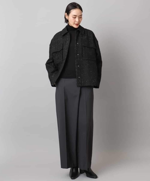 ファンシーツイードCPOジャケット（その他アウター）｜MICHEL KLEIN