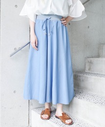 SWITCH BY ARCH（スイッチバイアーチ）の「《ARC》《SWITCH by ARCH》テンセルデニム スカートライク フレアパンツ（デニムパンツ）」