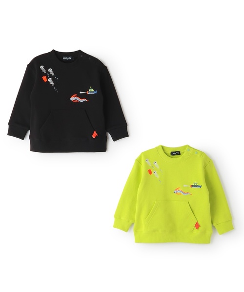 蓄光】深海魚トレーナー（スウェット）｜kladskap（クレードスコープ