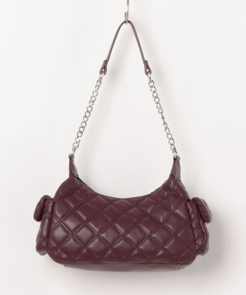 archives（アルシーヴ）の「キルトポケットバッグ（ショルダーバッグ・レディース・アイボリー/ブラック/ワイン・FREE）」の18枚目の写真