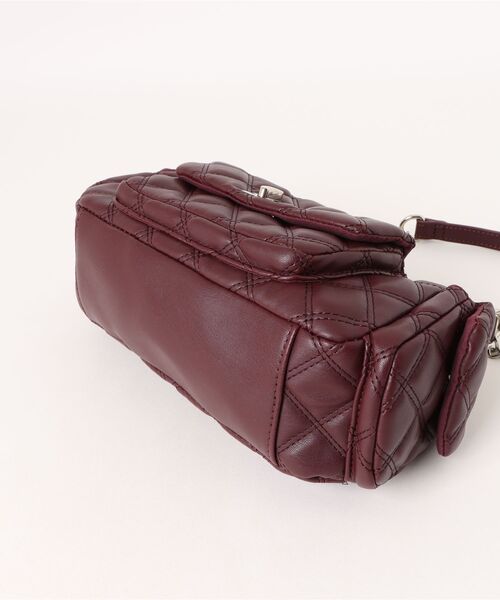 archives（アルシーヴ）の「キルトポケットバッグ（ショルダーバッグ・レディース・アイボリー/ブラック/ワイン・FREE）」の19枚目の写真