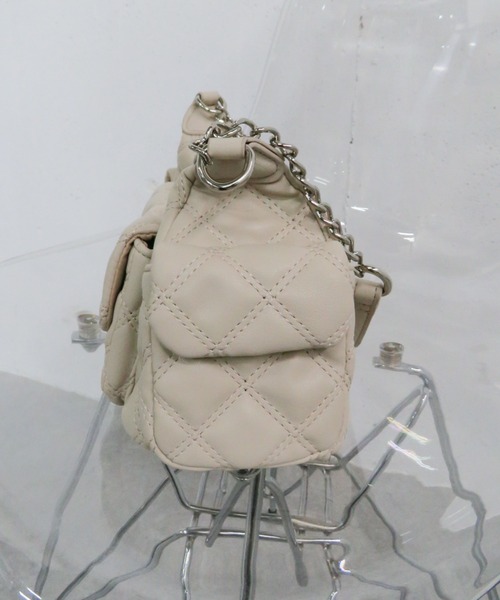 archives（アルシーヴ）の「キルトポケットバッグ（ショルダーバッグ・レディース・アイボリー/ブラック/ワイン・FREE）」の16枚目の写真