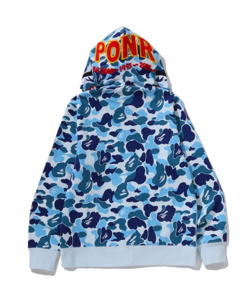 A BATHING APE（アベイシングエイプ）の「ABC CAMO 2ND SHARK FULL ZIP HOODIE（パーカー・メンズ・ブルー/ピンク/グリーン・MEDIUM/X-LARGE/SMALL/LARGE/XX-LARGE）」の11枚目の写真