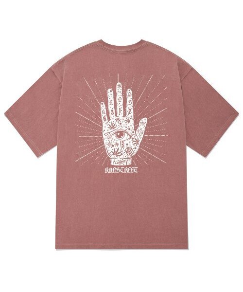KAN6312(カン6312)の「KTPP0189 ホルスノン ピグメント 半袖Tシャツ - ピンク(Tシャツ/カットソー・メンズ・その他・LARGE/MEDIUM/X-LARGE)」の1枚目の写真