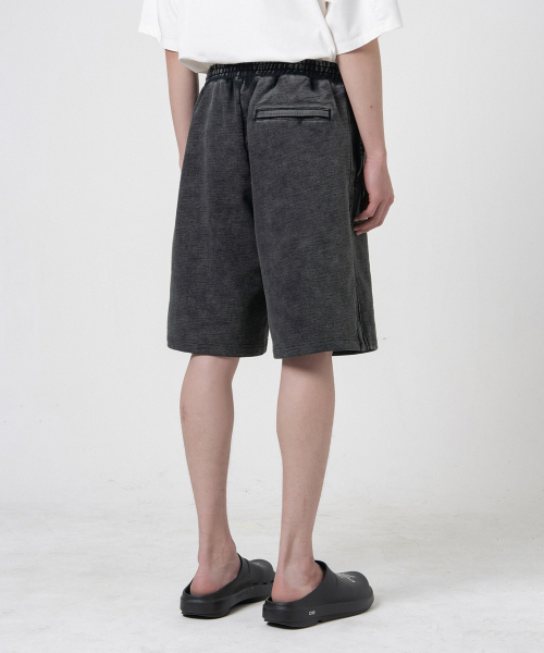 JUAN HOMME(ジュアンオム)の「トラックスウェットハーフパンツ(ブラック)(その他パンツ・レディース・その他・SMALL/MEDIUM)」の3枚目の写真