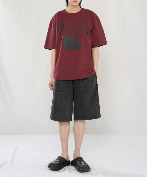 JUAN HOMME(ジュアンオム)の「トラックスウェットハーフパンツ(ブラック)(その他パンツ・レディース・その他・SMALL/MEDIUM)」の4枚目の写真