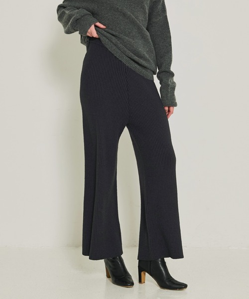 coca(coca)(コカ)の「ラビットライクニットパンツ/レギンス(その他パンツ・レディース・チャコール/ライトグレー・L/M/S)」の7枚目の写真