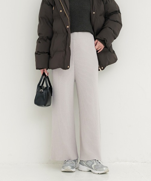 coca(coca)(コカ)の「ラビットライクニットパンツ/レギンス(その他パンツ・レディース・チャコール/ライトグレー・L/M/S)」の11枚目の写真