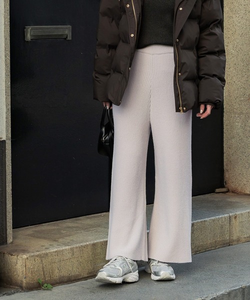 coca(coca)(コカ)の「ラビットライクニットパンツ/レギンス(その他パンツ・レディース・チャコール/ライトグレー・L/M/S)」の14枚目の写真