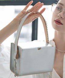 TIDEWAY（タイドウェイ）の「TIDEWAY vanityboxbag タイドウェイ バニティボックスバッグ（ハンドバッグ）」