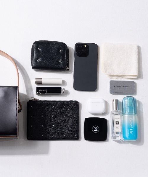 TIDEWAY（タイドウェイ）の「TIDEWAY vanityboxbag タイドウェイ バニティボックスバッグ（ハンドバッグ・レディース・シルバー/ブラック・FREE）」の20枚目の写真