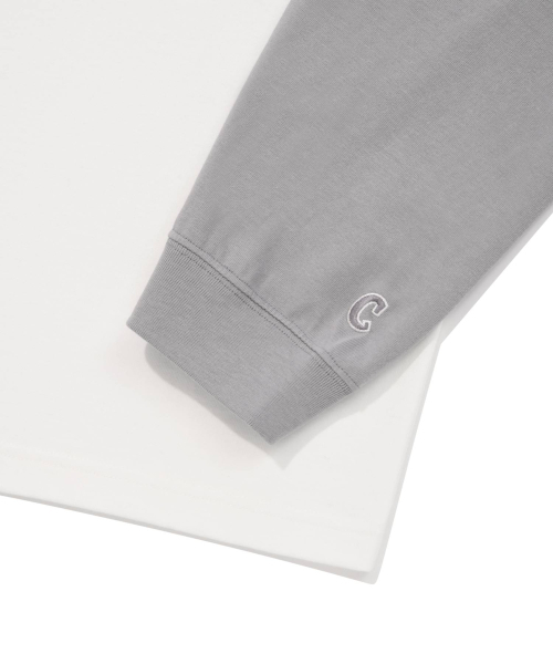 COVERNAT(カバーナット)の「ボーダーコリーエンブレムラグランロングスリーブグレー(Tシャツ/カットソー・レディース・その他・LARGE/X-LARGE)」の4枚目の写真