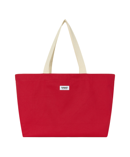 Kompakt Record Bar(コンパクトレコードバー)の「KRB Light Canvas Tote Bag - Red(トートバッグ・メンズ・その他・F)」の2枚目の写真