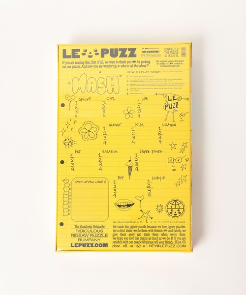 【まとめ売り】SUPER JUNIOR OPERA 数量限定生産盤パズル仕様 Le PUZZ/ ジグソーパズル 500ピース（おもちゃ）｜bpr BEAMS（ビー