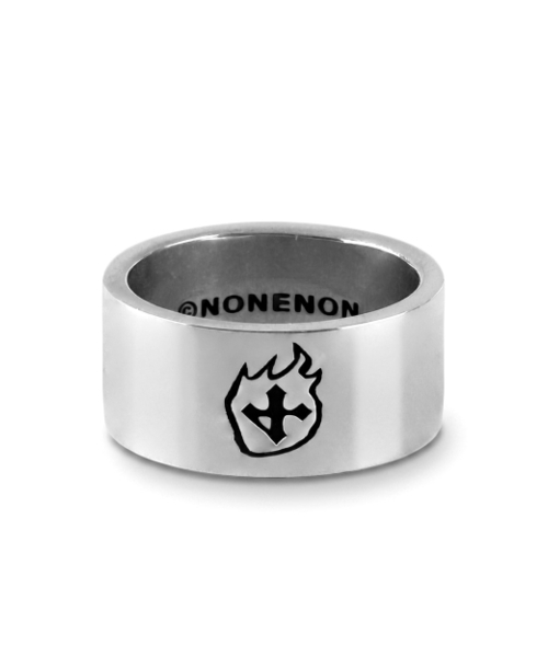 NONENON(ノンノン)の「FLAME FLAT RNG(9mm)(リング・レディース・その他・SMALL/MEDIUM/LARGE)」の4枚目の写真