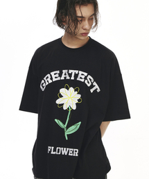 Flower Tee Black