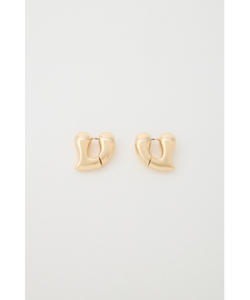 MOUSSY（マウジー）の「OPEN HEART ピアス（ピアス（両耳用）・レディース・ゴールド/シルバー・FREE）」の3枚目の写真