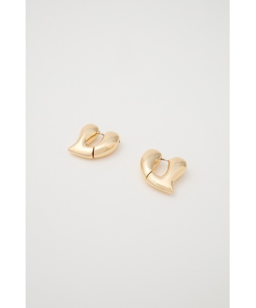 MOUSSY（マウジー）の「OPEN HEART ピアス（ピアス（両耳用）・レディース・ゴールド/シルバー・FREE）」の4枚目の写真