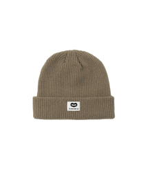 MIHEV（ミヘブ）の「クラシックラベルビーニーベージュ（ニットキャップ/ビーニー）」