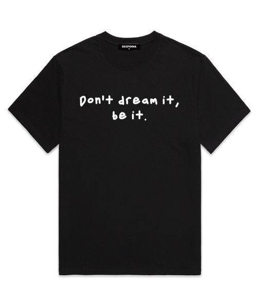 OUSE(オウズ)の「ドリームロゴ オーバーサイズ 半袖Tシャツ (DS016) ブラック(Tシャツ/カットソー・レディース・その他・MEDIUM/LARGE/X-LARGE/XX-LARGE/SMALL)」の1枚目の写真