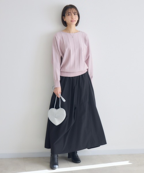 KATHARINE ROSS（キャサリンロス）の「【KATHARINE ROSS】【MILLELA FIRENZE】ハートレザーショルダー（ショルダーバッグ・レディース・シルバー/ブラック・MEDIUM）」の7枚目の写真