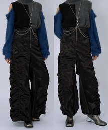 HARE | 2WAYフロントジップギャザーハイウエストパンツ(HARE)(その他パンツ)