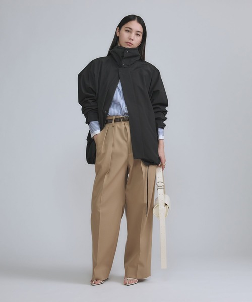 Chaos（カオス）の「Chaos(カオス)/ エクールトラウザー　【セットアップ可】（スラックス・レディース・ブラック/ベージュ・38/36）」の21枚目の写真