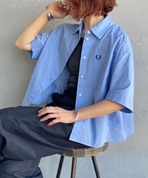 FRED PERRY | 【WEB先行予約】[FRED PERRY/フレッドペリー] 別注 ワンポイントロゴ刺繍 シアーシャツ(シャツ/ブラウス)