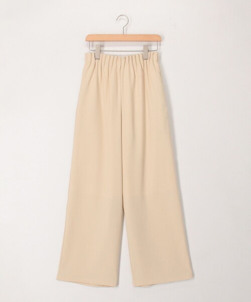 NOLLEY’S(ノーリーズ)の「ウエストタックギャザーワイドパンツ(その他パンツ・レディース・キナリ/ネイビー・36/38)」の2枚目の写真