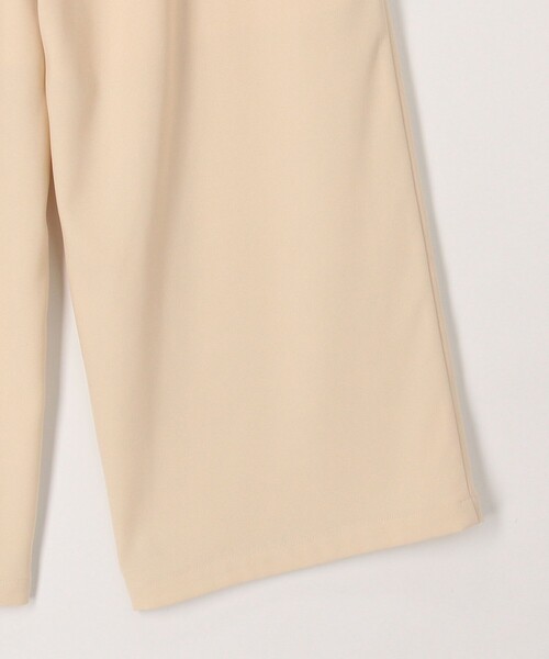 NOLLEY’S(ノーリーズ)の「ウエストタックギャザーワイドパンツ(その他パンツ・レディース・キナリ/ネイビー・36/38)」の6枚目の写真