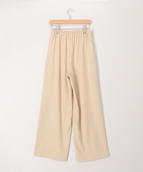 NOLLEY’S(ノーリーズ)の「ウエストタックギャザーワイドパンツ(その他パンツ・レディース・キナリ/ネイビー・36/38)」の9枚目の写真