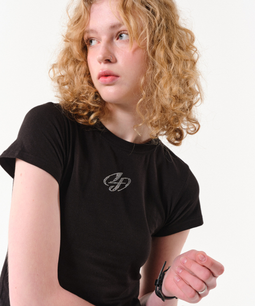 FOR THE WEATHER(フォーザウェザー)の「クリスタルシンボルTシャツ(ブラック)(Tシャツ/カットソー・レディース・その他・SMALL)」の7枚目の写真