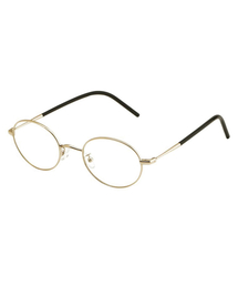 MAISON MASTER（メゾン マスター）の「PURE OVAL メガネ (ライトゴールド/LIGHT GOLD)（メガネ）」