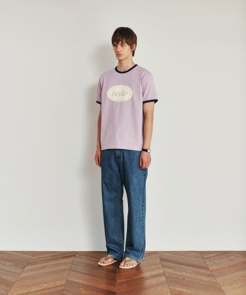 HEUTE（ホイテ）の「HET CIRCLE RINGER T-SHIRT (PURPLE)（Tシャツ/カットソー・メンズ・パープル・M/L）」の3枚目の写真