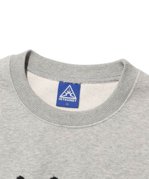 ISTKUNST(イストクンスト)の「ALWAYS KUNST SWEATSHIRTS_GREY(IK2FSMM442A)(スウェット・レディース・グレー・S/M/L)」の3枚目の写真