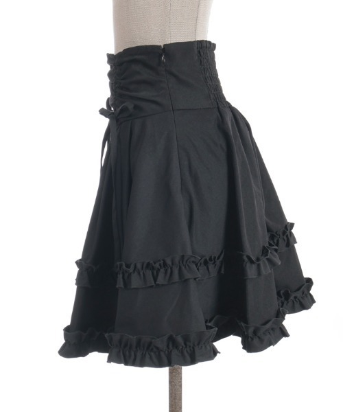 axes femme POETIQUE(アクシーズファムポエティック)の「ハイウエストドロストスカパン(その他パンツ・レディース・その他1/ピンク/ブラック・MEDIUM)」の8枚目の写真