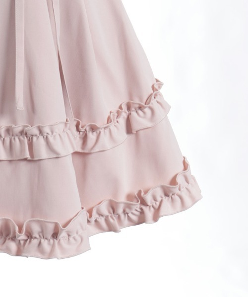 axes femme POETIQUE(アクシーズファムポエティック)の「ハイウエストドロストスカパン(その他パンツ・レディース・その他1/ピンク/ブラック・MEDIUM)」の18枚目の写真