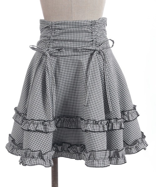 axes femme POETIQUE(アクシーズファムポエティック)の「ハイウエストドロストスカパン(その他パンツ・レディース・その他1/ピンク/ブラック・MEDIUM)」の21枚目の写真